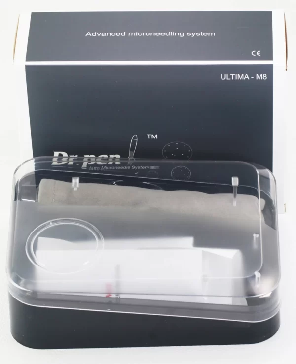 Dermapen Dr pen-pluma de microagujas Ultima M8, Dermapen M8 eléctrico inalámbrico con cartuchos de 20 piezas. - Imagen 3