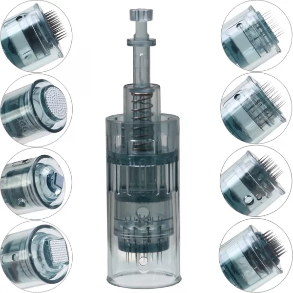 Dermapen Dr pen-pluma de microagujas Ultima M8, Dermapen M8 eléctrico inalámbrico con cartuchos de 20 piezas.
