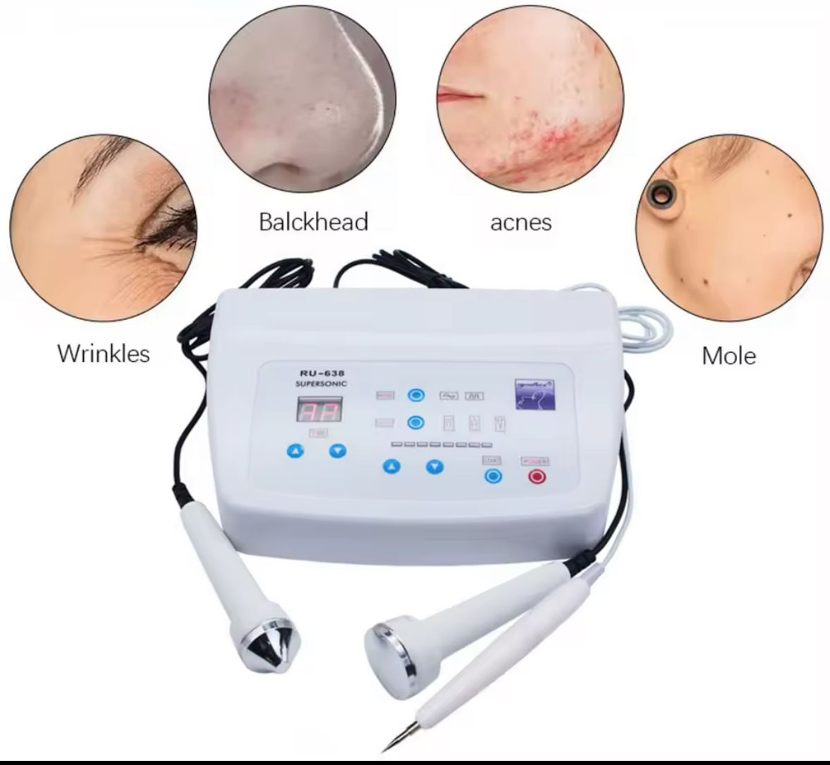 ultrasonido facial y corporal más cauterizador - Imagen 6