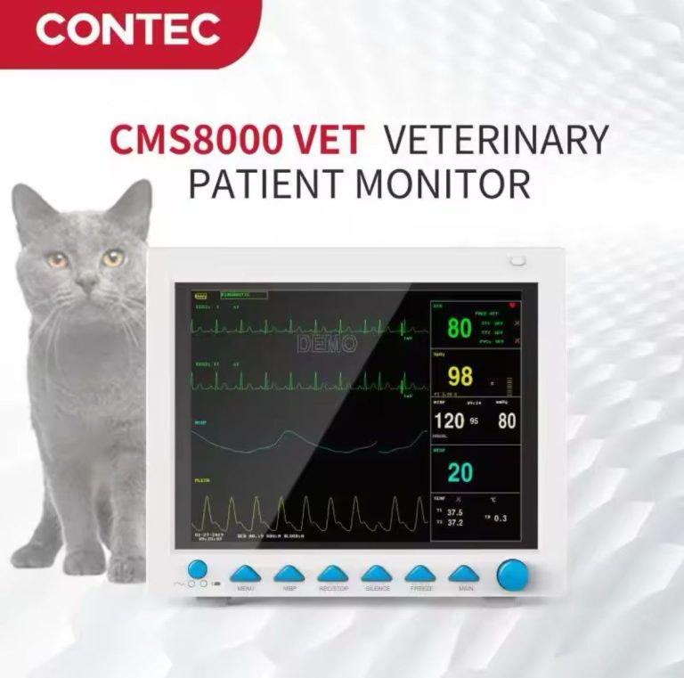 Vet Tech Monitor Contec-Monitor veterinario multiparámetros CMS8000-VET - TECNOMEDICS ...