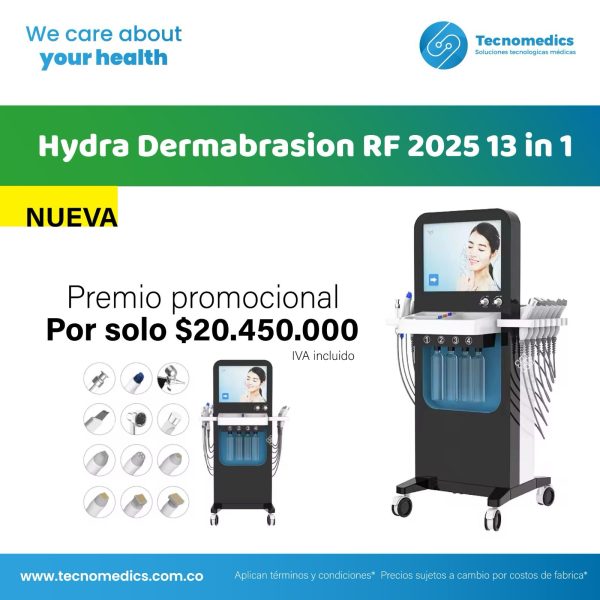 Hydra Dermabrasion RF 2025 13 en 1 Innovación en Rejuvenecimiento Facial y Cuidado de la Piel