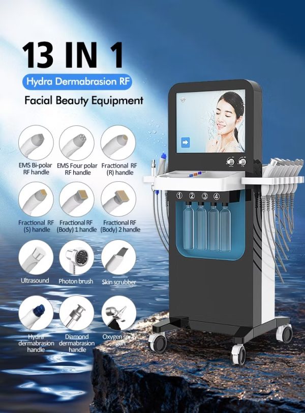 Hydra Dermabrasion RF 2025 13 en 1 Innovación en Rejuvenecimiento Facial y Cuidado de la Piel - Imagen 4