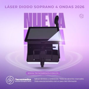 Equipo de Depilación Láser de Diodo Soprano 755, 808, 940 y 1064 nm (2026)