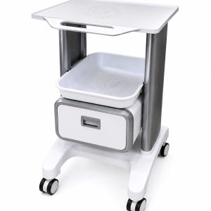 Mesa Auxiliar AS-TC01 con Compartimiento para Equipos Médicos y Estéticos
