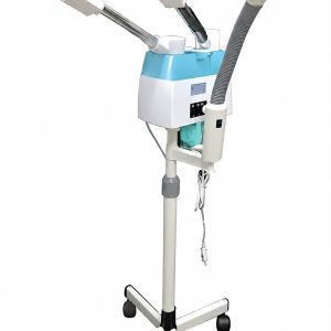 Vapor de Ozono Profesional Frío + Calor con Lámpara LED Lupa 5X de Pedestal