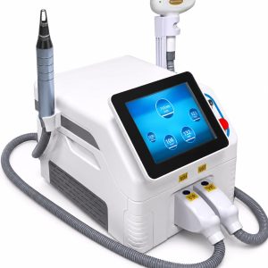 Sistema Multifuncional Láser Profesional 4 en 1 – Depilación Láser Diodo + Láser Pico Nd:YAG Q-Switched para Eliminación de Tatuajes, Lesiones Pigmentadas y Rejuvenecimiento Facial