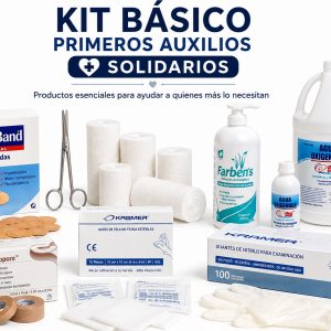 Kit Básico Solidario de Primeros Auxilios